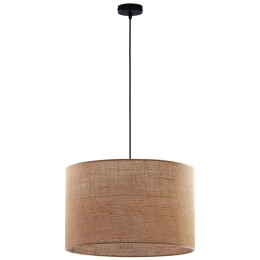 Φωτιστικό Οροφής Juta 6582 3xΕ27 15W Φ50cm 125cm Natural TK Lighting