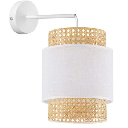 Φωτιστικό Τοίχου - Απλίκα Boho 6538 1xΕ27 15W 29x36cm White TK Lighting