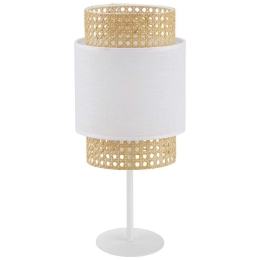 Φωτιστικό Επιτραπέζιο Boho 6565 1xΕ27 15W Φ20cm 45cm White TK Lighting