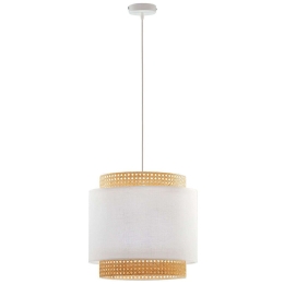 Φωτιστικό Οροφής Boho 6529 1xΕ27 15W Φ38cm 175cm White TK Lighting