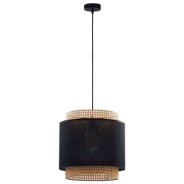 Φωτιστικό Οροφής Boho 6542 1xΕ27 15W Φ38cm 175cm Black TK Lighting