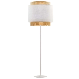 Φωτιστικό Δαπέδου Boho 5566 1xΕ27 15W Φ38cm 153cm White TK Lighting