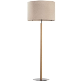 Φωτιστικό Δαπέδου Deva Nature 5199 1xΕ27 15W Φ50cm 137cm Beige TK Lighting