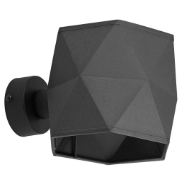 Φωτιστικό Τοίχου - Απλίκα Kantoor 4787 1xΕ27 15W 23x15cm Grey TK Lighting