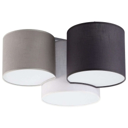 Φωτιστικό Οροφής - Πλαφονιέρα Mona 4183 3xΕ27 15W 54x30cm Multi TK Lighting
