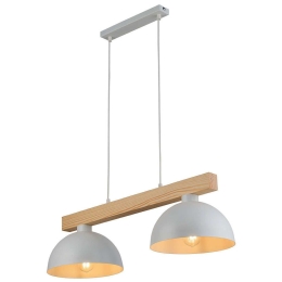 Φωτιστικό Οροφής - Ράγα Oslo 4713 83x33,5x120cm 2xΕ27 15W White TK Lighting