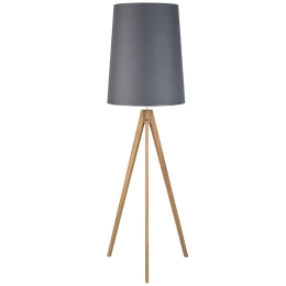 Φωτιστικό Δαπέδου Walz 5046 1xΕ27 15W Φ60cm 175cm Grey TK Lighting