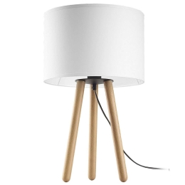 Φωτιστικό Επιτραπέζιο Tokyo 5290 1xΕ27 15W Φ30cm 46cm White TK Lighting