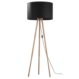 Φωτιστικό Δαπέδου Tokyo 5286 1xΕ27 15W Φ63cm 146cm Black TK Lighting