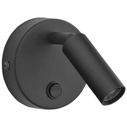 Φωτιστικό Τοίχου - Απλίκα Enzo 4237 1xG9 6W 15,5x11cm Black TK Lighting