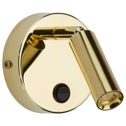 Φωτιστικό Τοίχου - Απλίκα Enzo 1372 1xG9 6W 15,5x11cm Gold TK Lighting