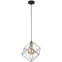 Φωτιστικό Οροφής Alambre 2777 1xΕ27 15W 28x175cm Black TK Lighting