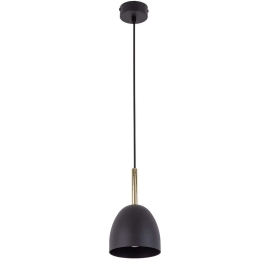 Φωτιστικό Οροφής Nord 4870 1xΕ27 15W Φ13cm 155cm Black TK Lighting
