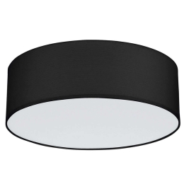 Φωτιστικό Οροφής - Πλαφονιέρα Rondo 1088 4xΕ27 15W Φ45cm 150cm Black TK Lighting