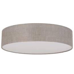 Φωτιστικό Οροφής - Πλαφονιέρα Rondo 5638 6xΕ27 15W Φ78cm 15cm Natural TK Lighting