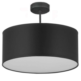 Φωτιστικό Οροφής Rondo 4246 4xΕ27 15W Φ40cm 35cm Black TK Lighting