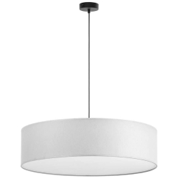 Φωτιστικό Οροφής Rondo 4859 3xΕ27 15W Φ60cm 120cm White TK Lighting