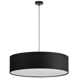 Φωτιστικό Οροφής Rondo 4857 3xΕ27 15W Φ60cm 120cm Black TK Lighting