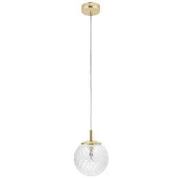 Φωτιστικό Οροφής Cadix 4609 1xG9 6W Φ21cm 214cm Gold TK Lighting