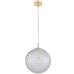 Φωτιστικό Οροφής Cadix 4610 1xG9 6W Φ30cm 220cm Gold TK Lighting