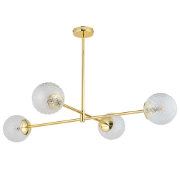 Φωτιστικό Οροφής Cadix 4605 4xG9 6W 93x61cm Gold TK Lighting