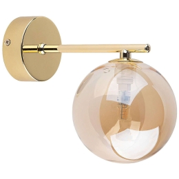 Φωτιστικό Τοίχου - Απλίκα Estera Gold 1xG9 6W 4778 22x17cm Gold TK Lighting