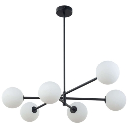 Φωτιστικό Οροφής Sarius 4732 6xG9 6W 90x64cm Black TK Lighting