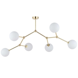 Φωτιστικό Οροφής Fairy 3532 6xG9 6W 105x55cm Gold TK Lighting