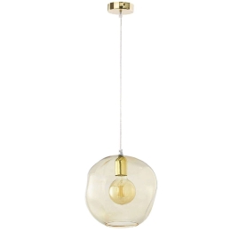 Φωτιστικό Οροφής Sol 3368 1xΕ27 15W 25x185cm Amber TK Lighting
