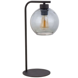 Φωτιστικό Επιτραπέζιο Cubus Graphite 5102 1xΕ27 15W 27x46cm Fume TK Lighting