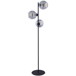 Φωτιστικό Δαπέδου Cubus Graphite 5239 3xΕ27 15W 45x150cm Fume TK Lighting