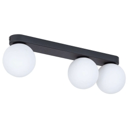 Φωτιστικό Οροφής - Πλαφονιέρα Bianca 5683 3xG9 6W 46x15cm Black TK Lighting