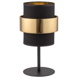 Φωτιστικό Επιτραπέζιο Calisto New 4705 1xΕ27 15W Φ20cm 38cm Gold-Black TK Lighting