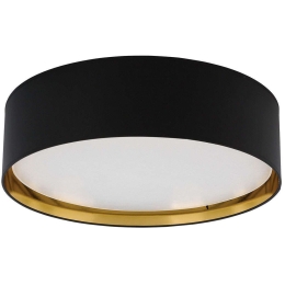 Φωτιστικό Οροφής - Πλαφονιέρα Bilbao 3432 4xΕ27 15W Φ60cm 17cm Black TK Lighting