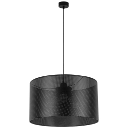 Φωτιστικό Οροφής Moreno 4990 3xΕ27 15W Φ50cm 120cm Black TK Lighting