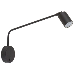 Φωτιστικό Τοίχου - Απλίκα Logan 4743 1xGU10 10W 43x27cm Black TK Lighting