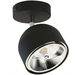 Φωτιστικό Οροφής - Σποτ Altea 6517 1xGU10 AR111 12W 15x17cm Black TK Lighting
