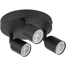 Φωτιστικό Οροφής - Σποτ Top 4760 3xGU10 10W 27x16cm Black TK Lighting
