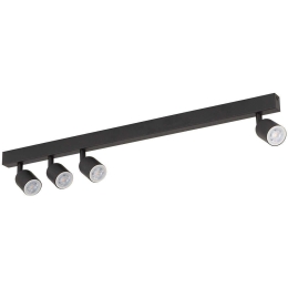Φωτιστικό Οροφής - Σποτ Top 4761 4xGU10 10W 94x16cm Black TK Lighting