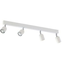 Φωτιστικό Οροφής - Σποτ Top 1024 4xGU10 10W 84x16cm White TK Lighting