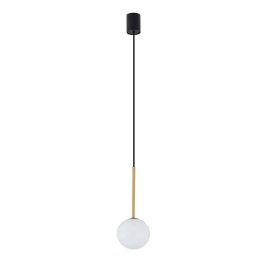 Φωτιστικό Οροφής Karo I 10305 16x135cm 1xG9 12W Black-Gold-White Nowodvorski