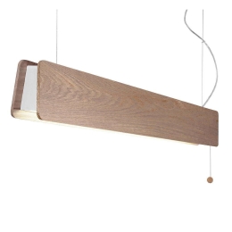 Φωτιστικό Οροφής-Ράγα Oslo 90 7520 98x8x12/150cm LED 16W Oak Nowodvorski