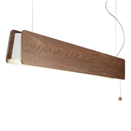 Φωτιστικό Οροφής-Ράγα Oslo 90 7522 98x8x12/150cm LED 16W Smoked Oak Nowodvorski