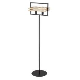Φωτιστικό Δαπέδου Merci 50321 35x41x162cm 2xE27 60W Black-Gold Sigma Lighting