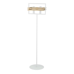 Φωτιστικό Δαπέδου Merci 50322 35x41x162cm 2xE27 60W White-Gold Sigma Lighting