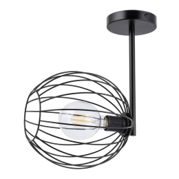 Φωτιστικό Οροφής Cherry 1 32361 24x30x40cm 1xE27 60W Black Sigma Lighting