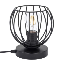 Φωτιστικό Επιτραπέζιο Cherry 50310 16x16x17cm 1xE27 60W Black Sigma Lighting