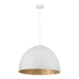 Φωτιστικό Οροφής Diament L 31369 Φ50cm 1xE27 60W White-Gold Sigma Lighting