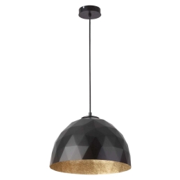Φωτιστικό Οροφής Diament M 31371 Φ35cm 1xE27 60W Black-Gold Sigma Lighting