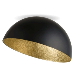 Φωτιστικό Οροφής - Πλαφονιέρα Sfera 70 32472 Φ70cm 1xE27 60W Black-Gold Sigma Lighting